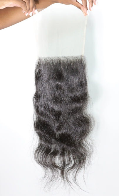 HD Closure Wavy Raw Hair