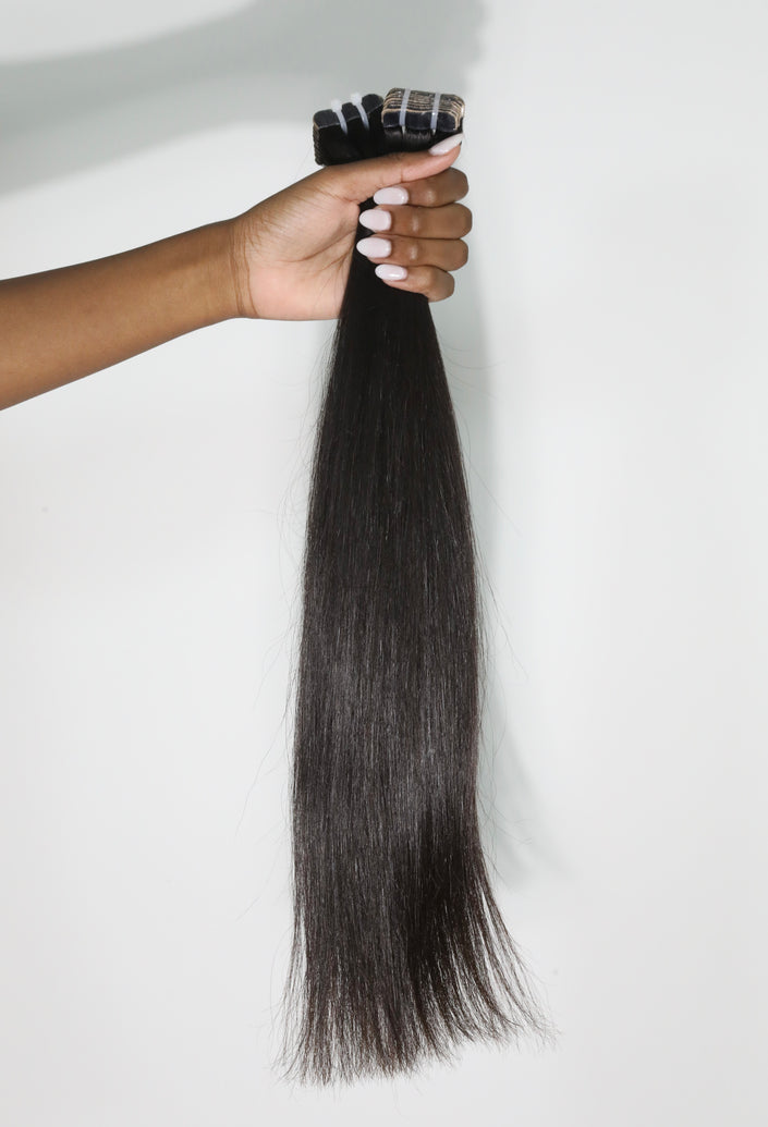 Natural Straight Tape-in